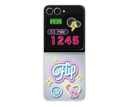 Etui do telefonów SAMSUNG Flipsuit Case do Galaxy Z Flip6 przezroczysty